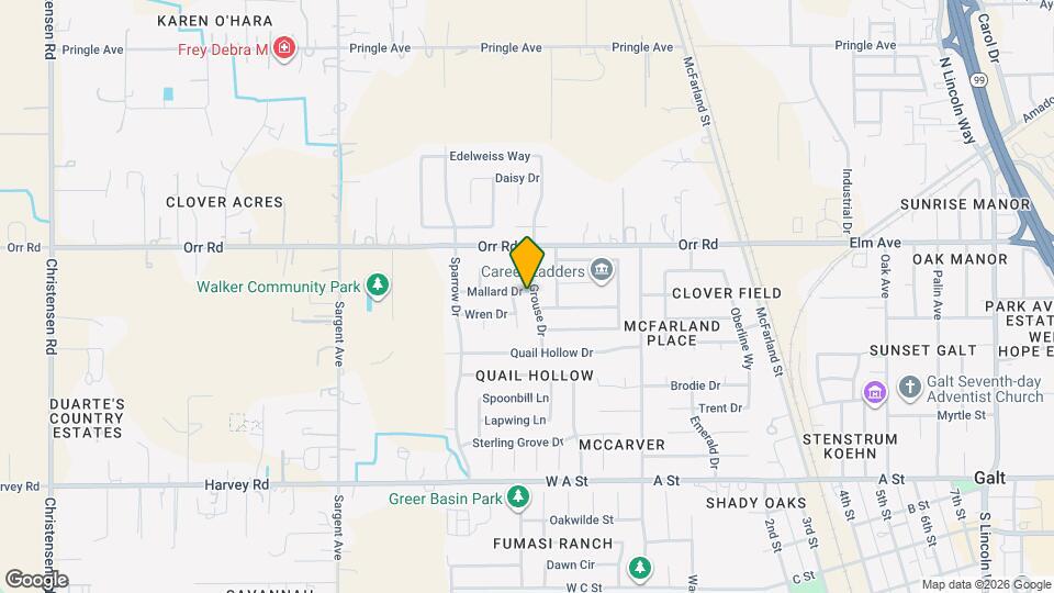 328 Grouse Dr Mapa y Detalles de la Ubicación