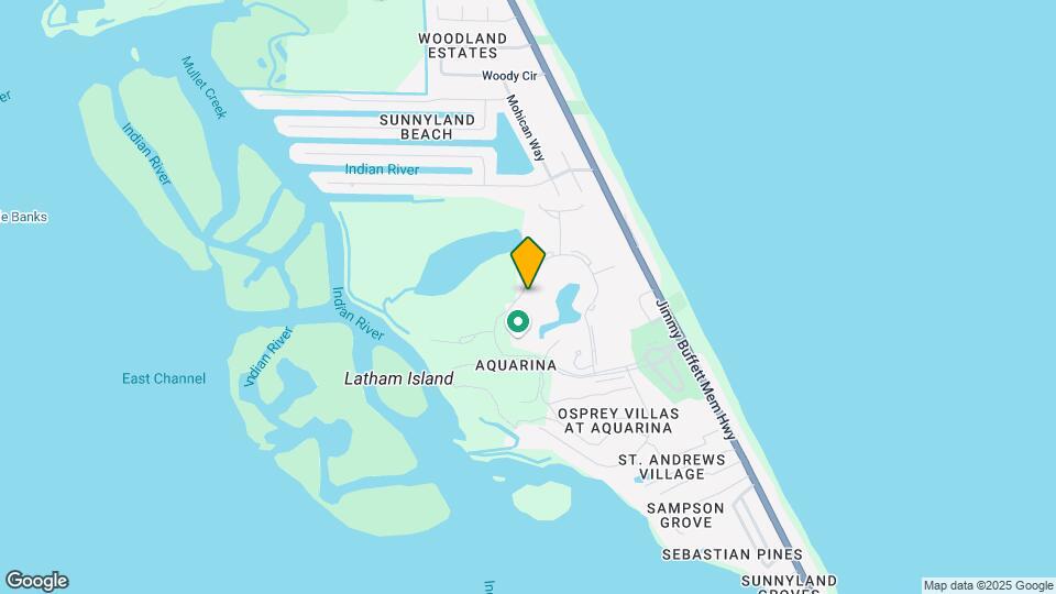 808 Aquarina Blvd Map and Location Details