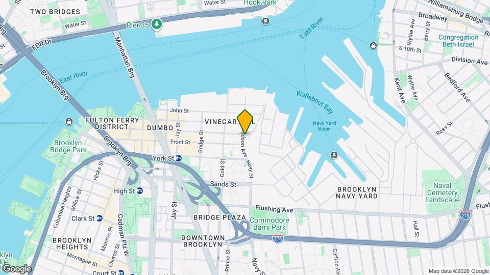 69 Hudson Ave Map and Location Details