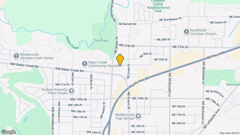 312 NE 24th St Map and Location Details