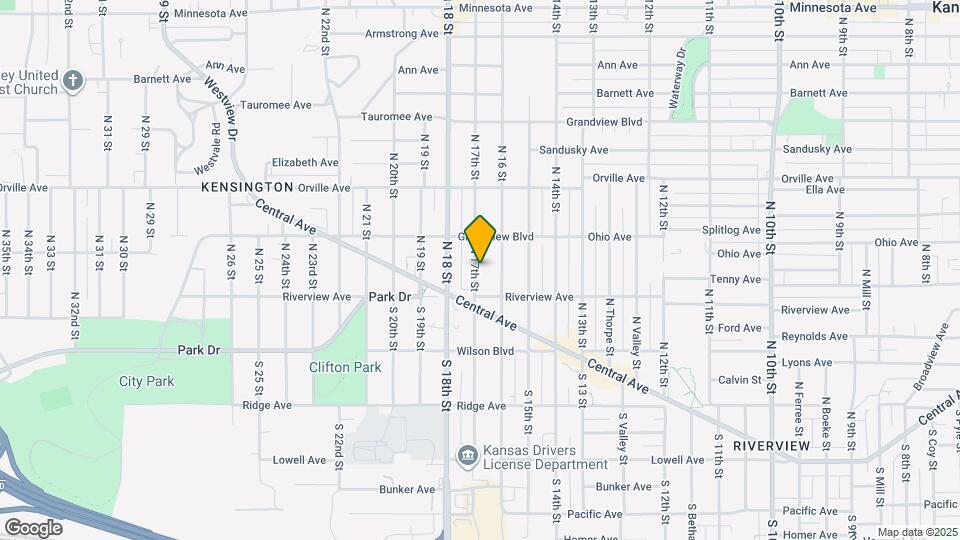 221 N 17th St Map and Location Details