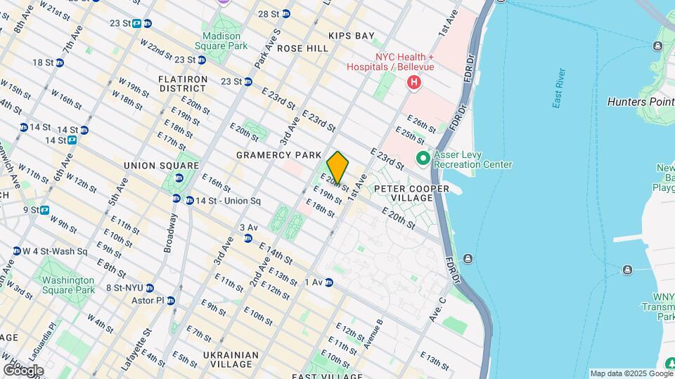 336 East 20th Street Map and Location Details