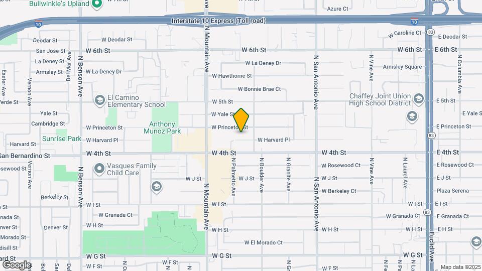 956 W Harvard Pl Map and Location Details