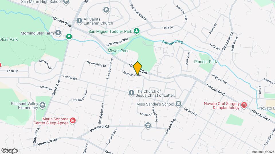 115 Grande Vista Map and Location Details