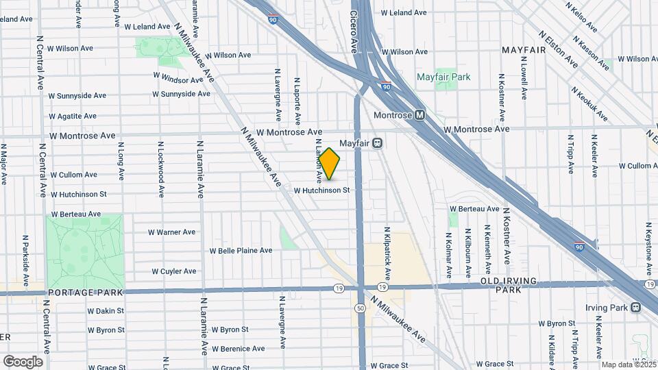 4836-42 W Hutchinson St Map and Location Details