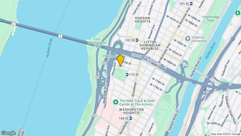 824 W 176th St Map and Location Details