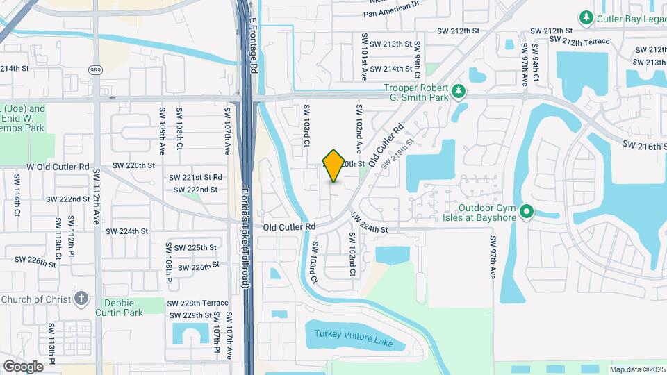 22205 SW 103rd Ave Map and Location Details