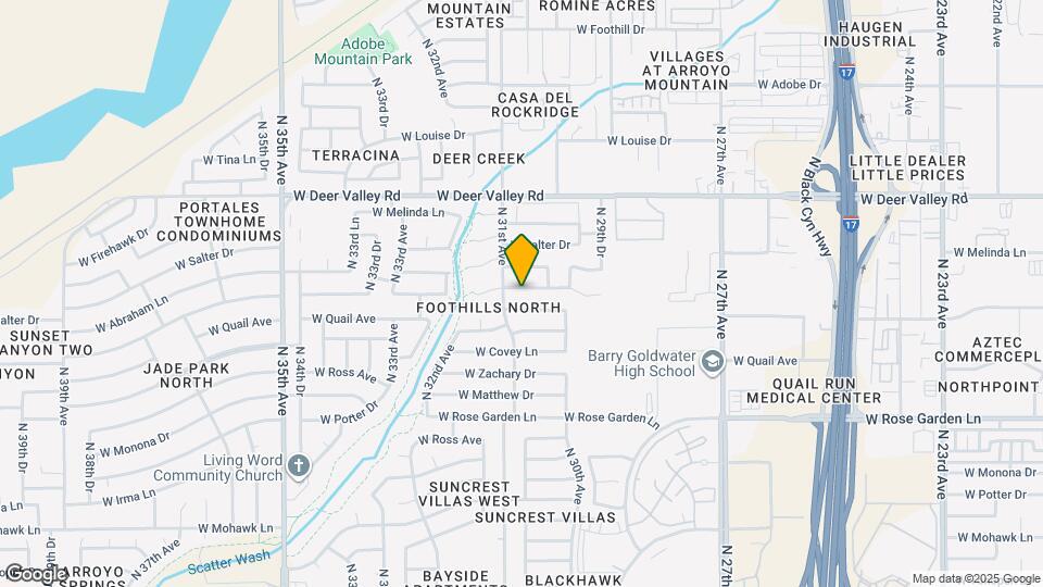 3059 W Lone Cactus Dr Mapa y Detalles de la Ubicación