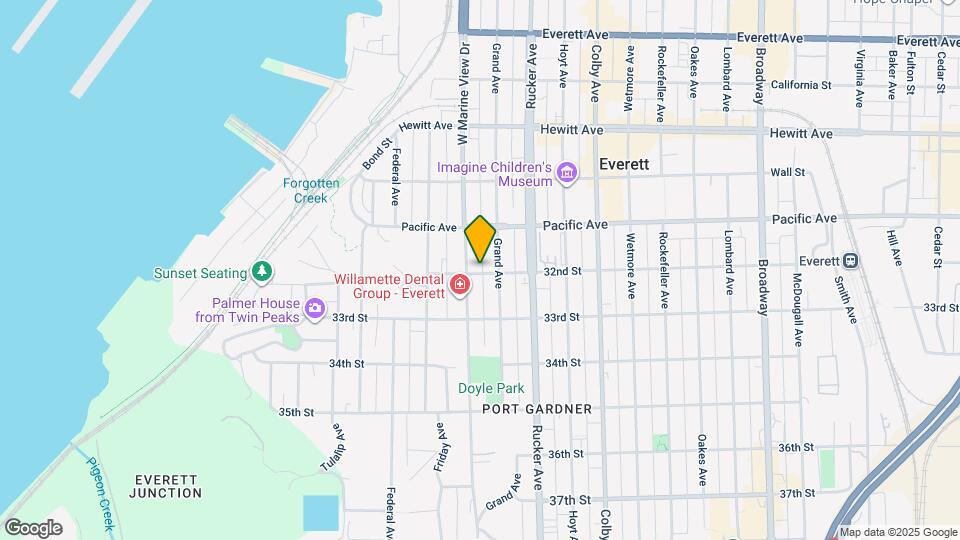 1209 32nd St Map and Location Details