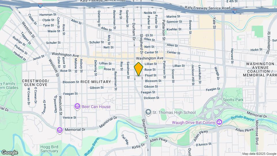 611 Shepherd Dr Map and Location Details