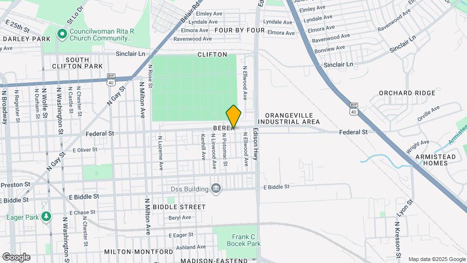 3019 Federal St Map and Location Details