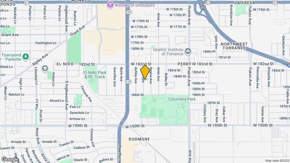 18414 Roslin Ave Map and Location Details