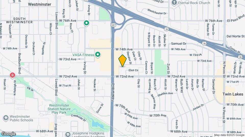 2932 Eliot Cir Map and Location Details