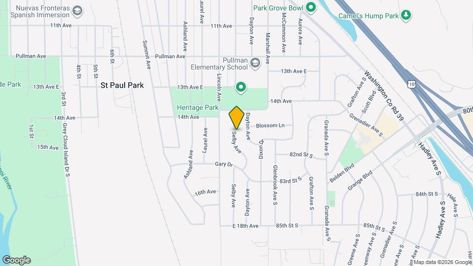 1436 Selby Ave Map and Location Details