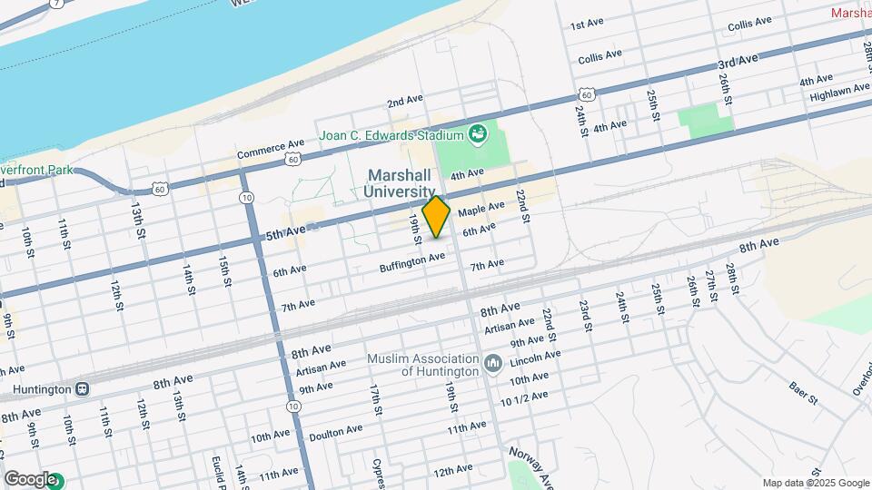 1925 6th Ave, Unit 1 Map and Location Details