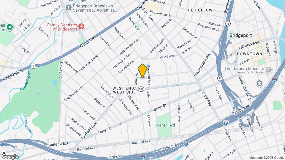 393 Laurel Ave Map and Location Details