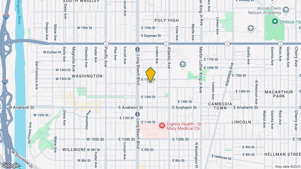 1470 Elm Ave Map and Location Details