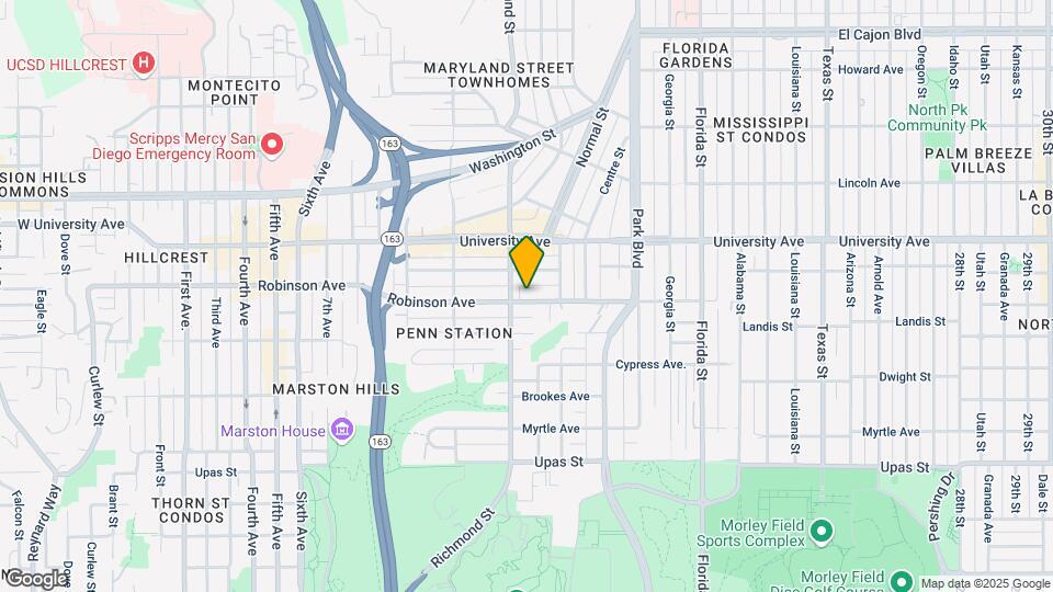 1426 Robinson Ave Mapa y Detalles de la Ubicación