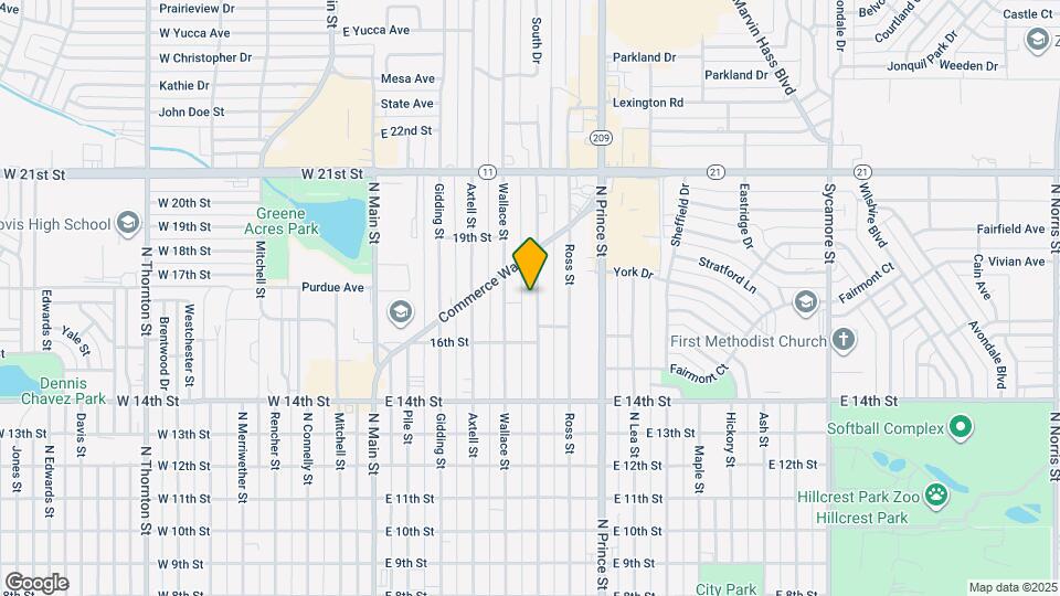 1704 Sheldon St Map and Location Details