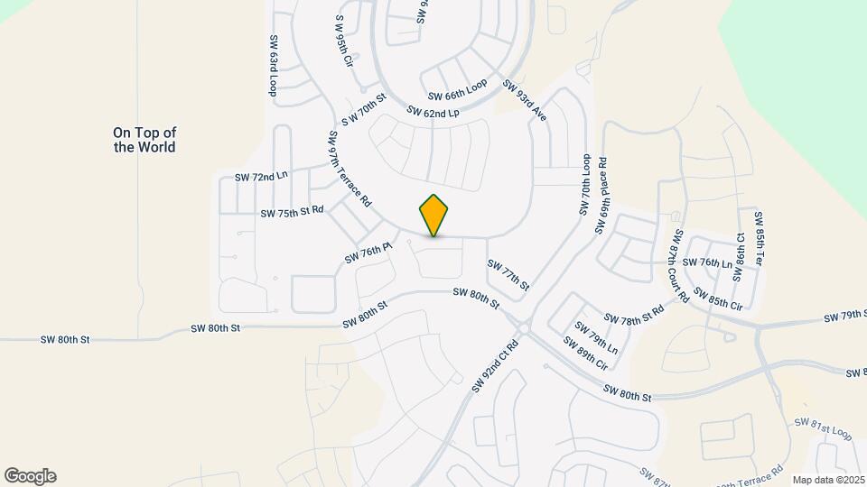 9515 SW 76th St Map and Location Details