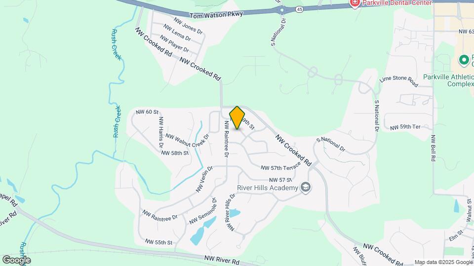 5820 NW Aspen Ln Map and Location Details