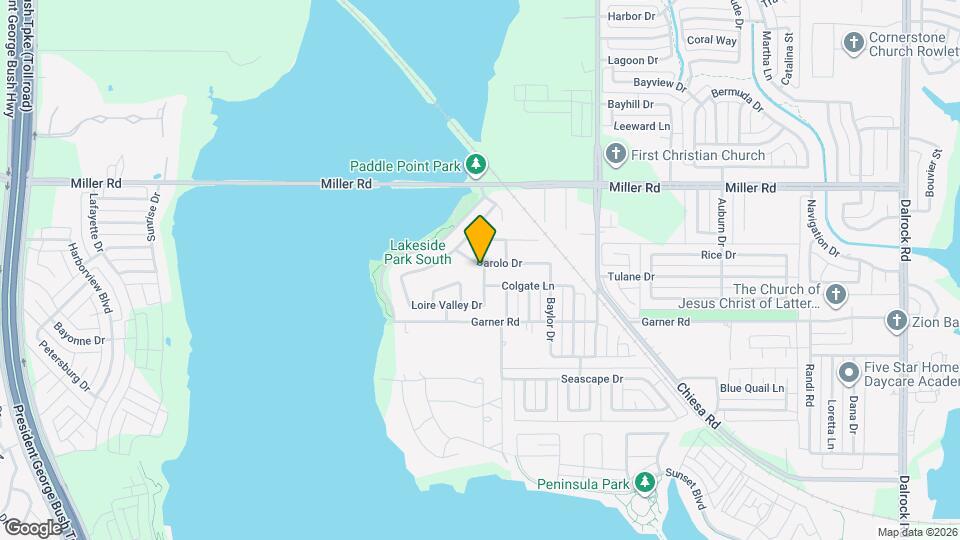 6800 Barolo Dr Map and Location Details