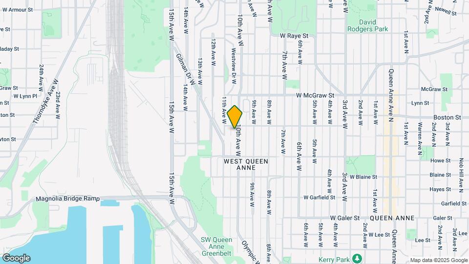 Queen Anne Fourplex Mapa y Detalles de la Ubicación