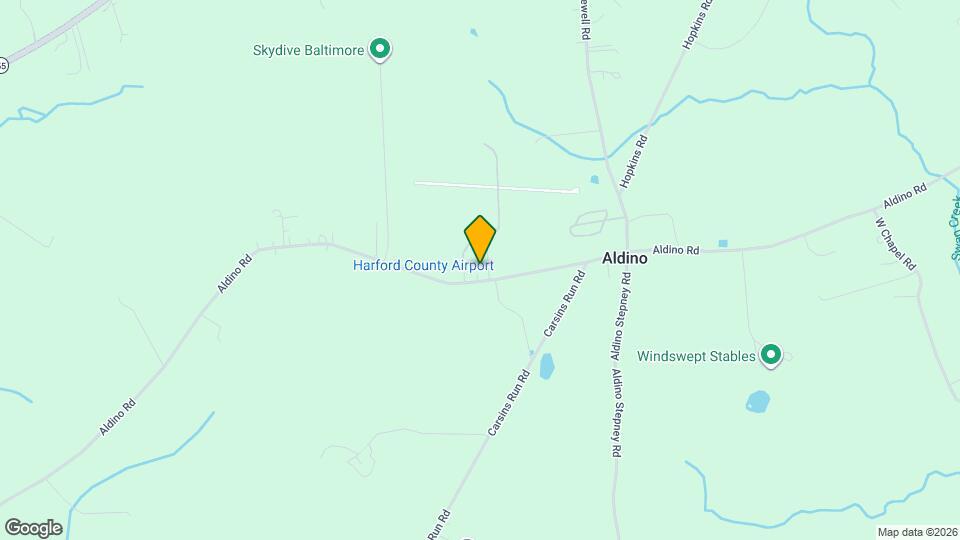 3552 Aldino Rd Map and Location Details