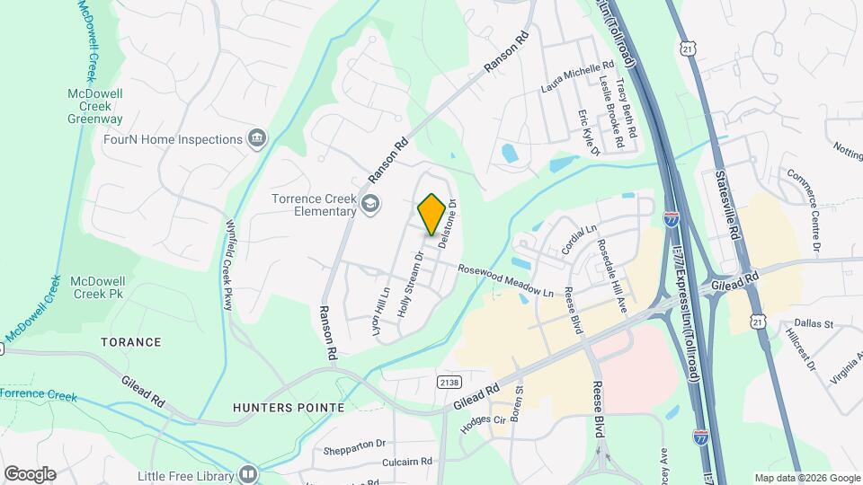 9538 Inglenook Ln Map and Location Details