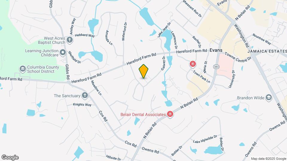607 Dunloe Cir Map and Location Details