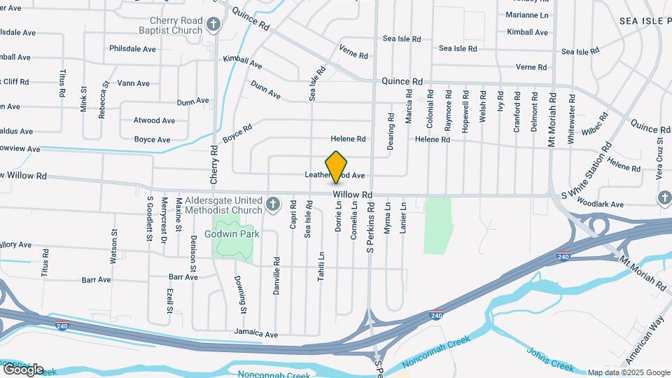 4584 Willow Rd Map and Location Details