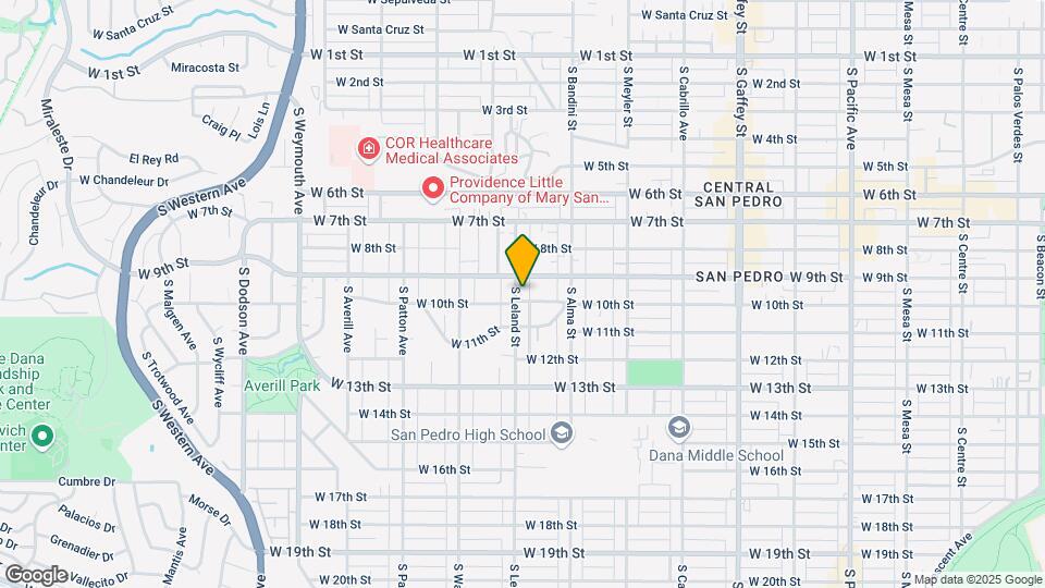 926 S Leland St Map and Location Details