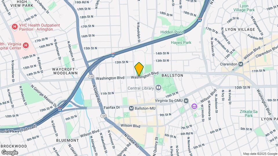 4102 Washington Blvd Mapa y Detalles de la Ubicación