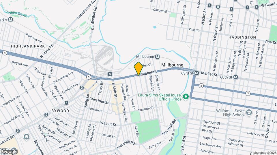 4 Marlborough Rd-Unit -Second Floor Map and Location Details