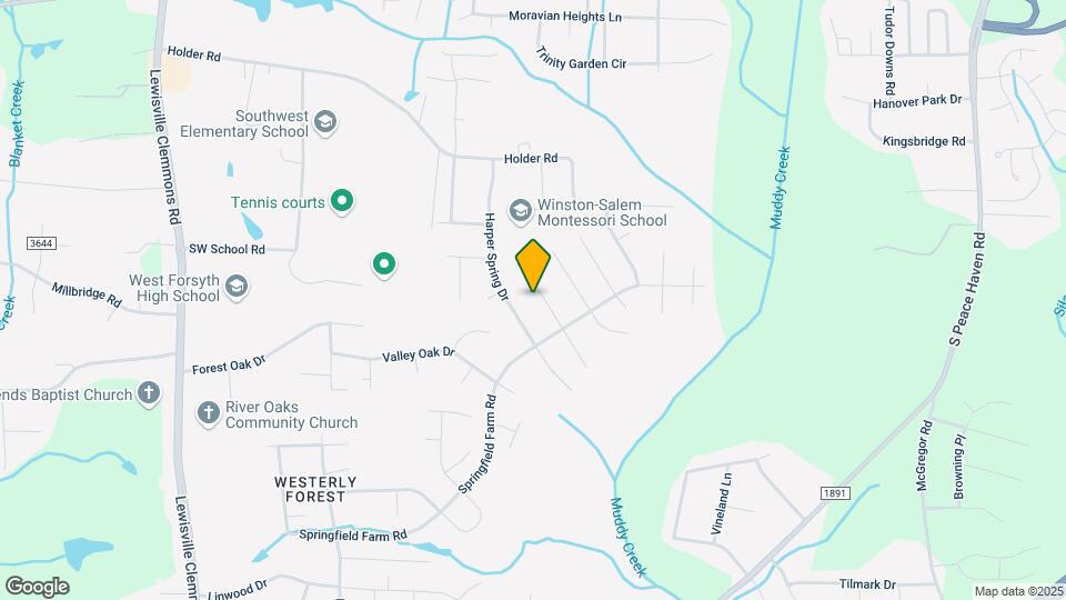 1754 Springfield Farm Ct Map and Location Details