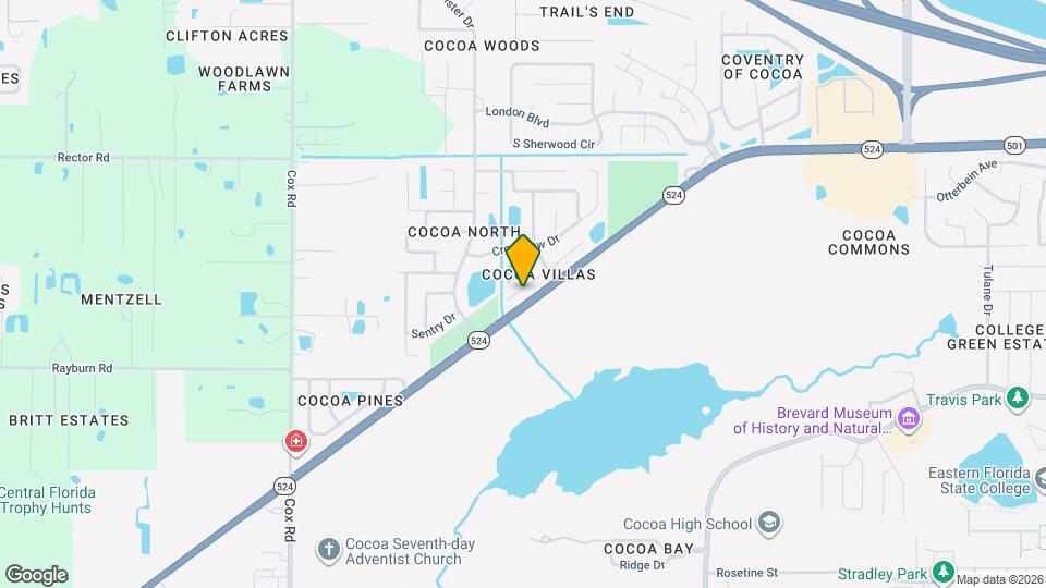 3723 W Malory Ct Map and Location Details