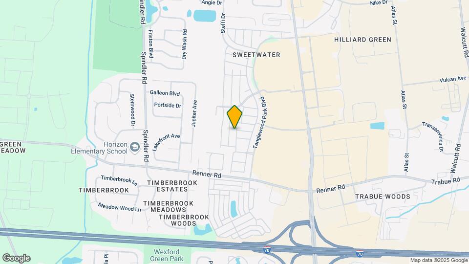 1695 Blackhorse Ln Mapa y Detalles de la Ubicación