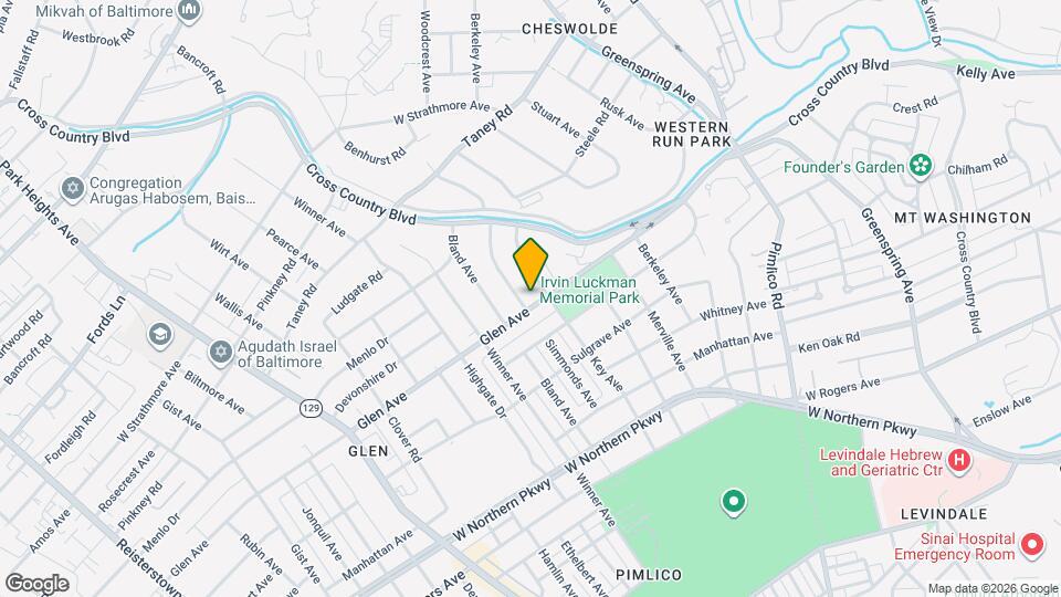 3004 Glen Ave Mapa y Detalles de la Ubicación