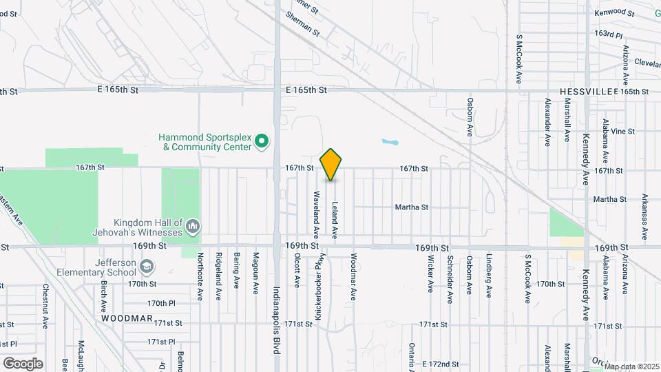 6726 Leland Ave Map and Location Details