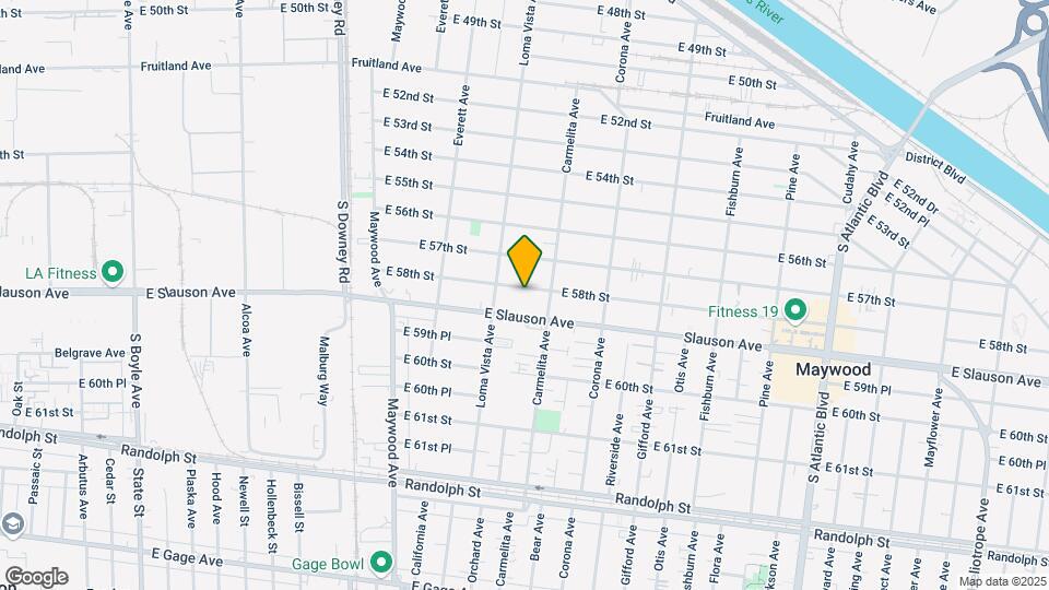 3730 E 58th St Mapa y Detalles de la Ubicación