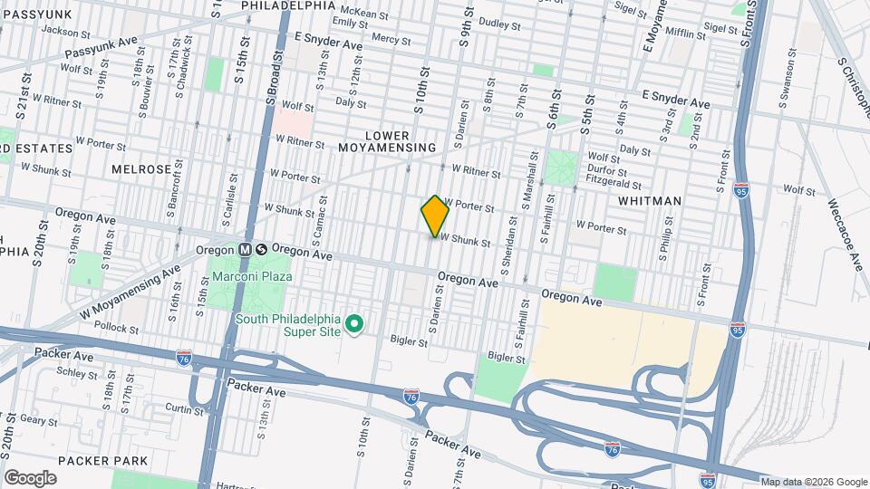 2611 S 9th St Map and Location Details