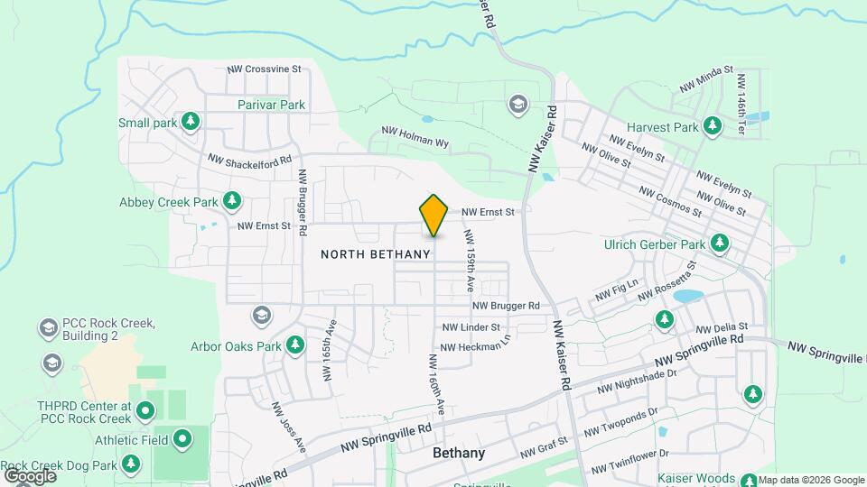 16050 NW Frog LN Map and Location Details