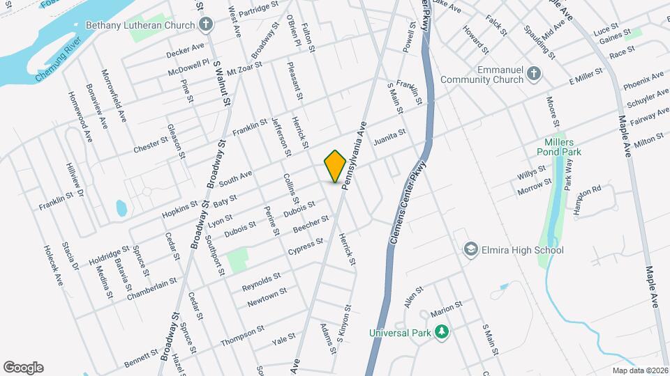 255 Lyon St Map and Location Details