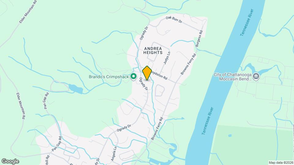 3338 Gundy Dr Map and Location Details