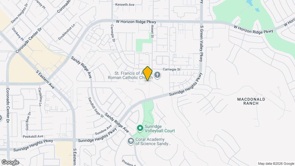 792 Valley Rise Dr Mapa y Detalles de la Ubicación