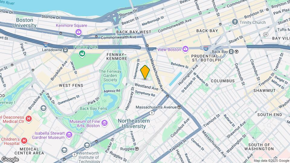 48 Burbank St, Unit 1 Map and Location Details