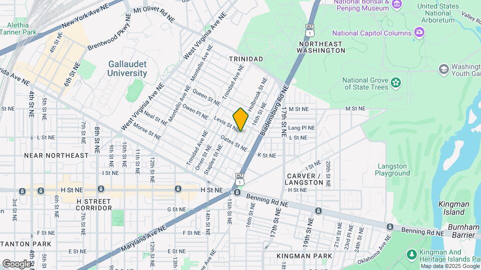 1427 Holbrook St NE Map and Location Details