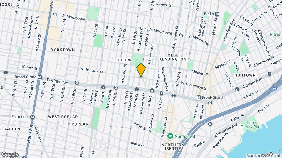 1241 N 5th St Mapa y Detalles de la Ubicación
