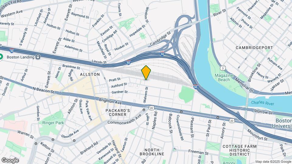 9 Sawyer Ter, Unit 3 Map and Location Details