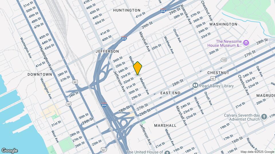 3115 Madison Ave Map and Location Details